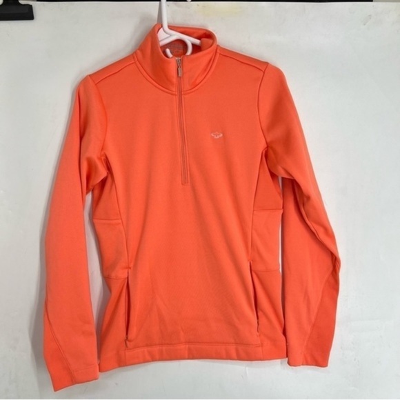 Nike golf performance Therma fit fleece pullover peach size small - Picture 1 of 5